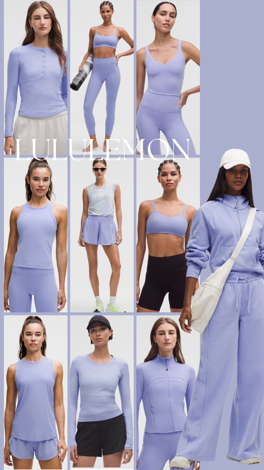 NEW COLOR ALERT! ‼️Dusty Lilac from Lululemon! 

HOC / summer / Beasummer 