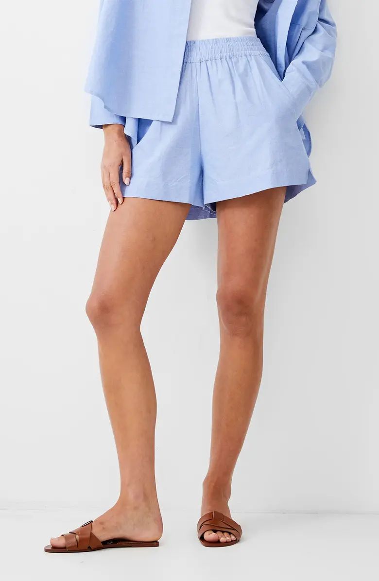 French Connection Cotton Chambray Shorts | Nordstrom | Nordstrom