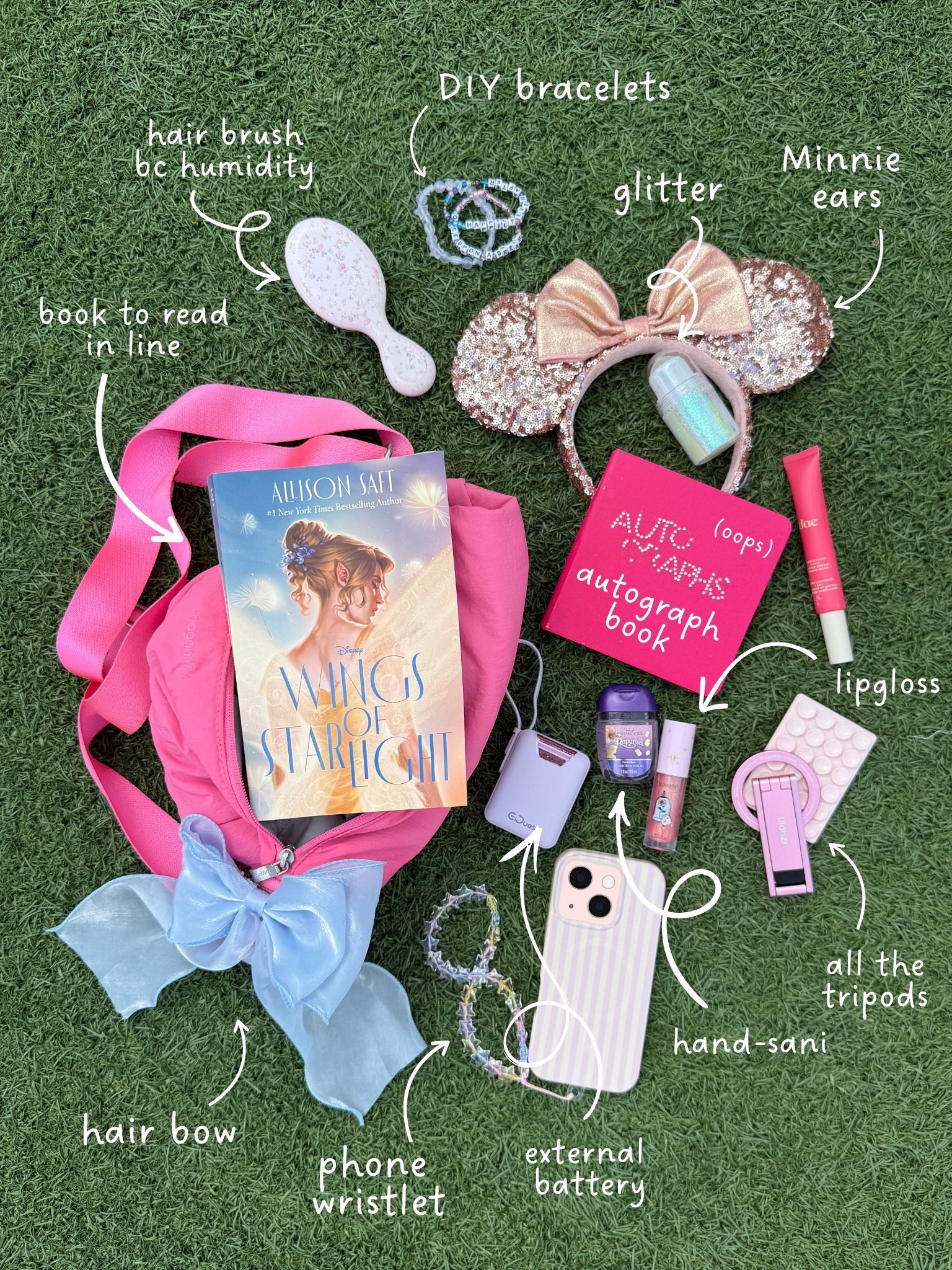my Disney bag essentials ✨🩷

#LTKootd #LTKmomlife #LTKTravel