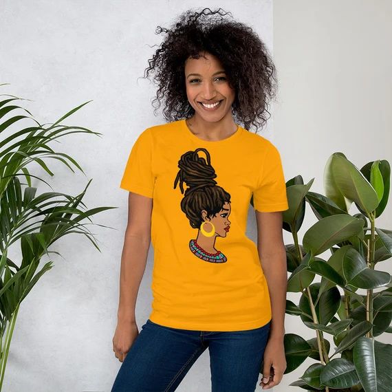 Locs Shirt African American T-shirts for Women Black Woman - Etsy | Etsy (US)