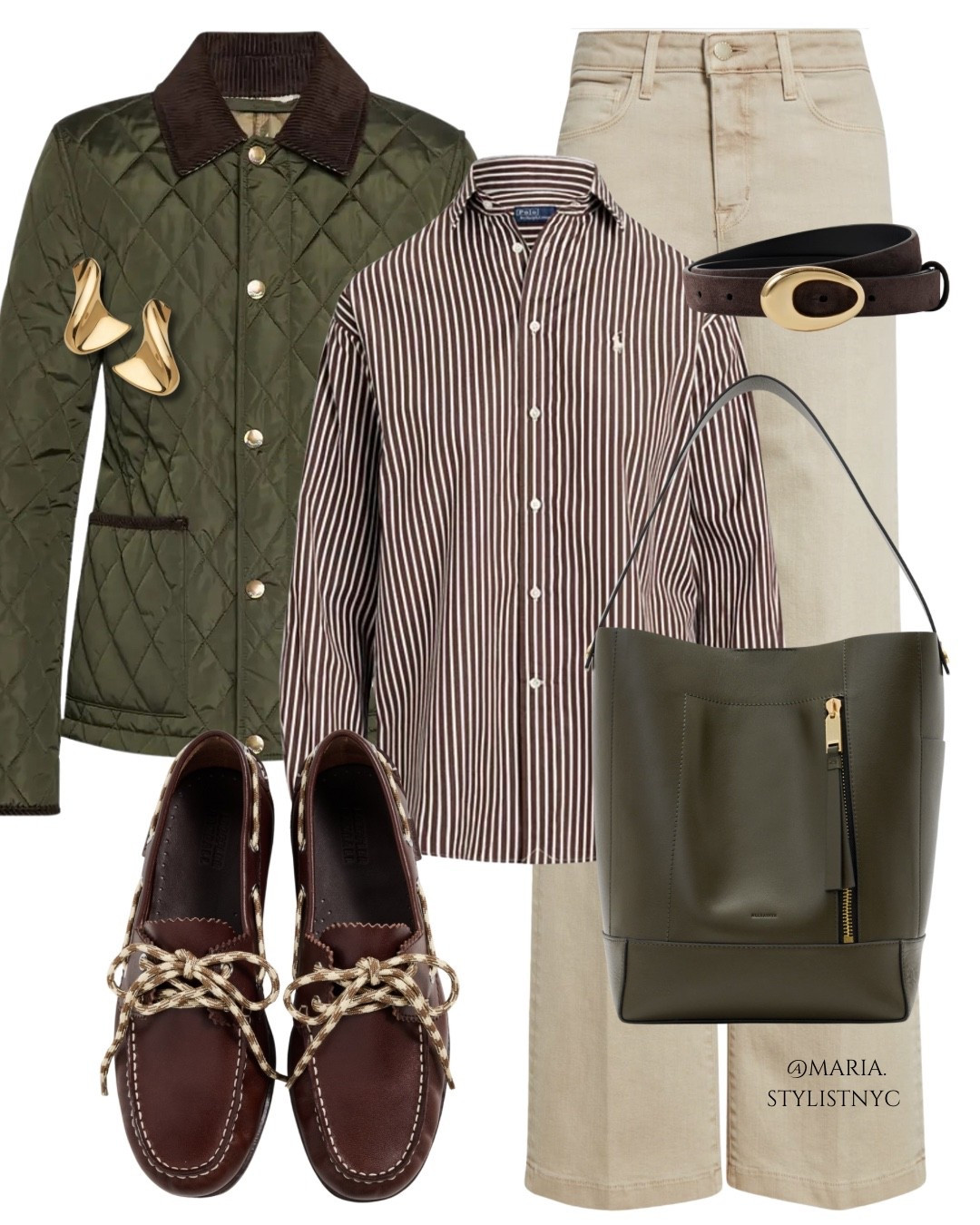 Striped Shirt Outfit Idea 🍁💚✨

#LTKStyleTip #LTKSeasonal #LTKShoeCrush