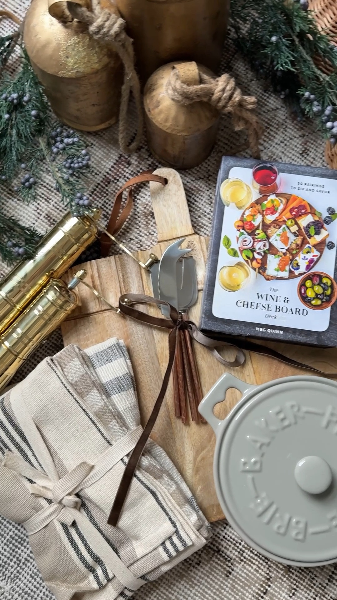 Gift ideas from @amazon for the host! This is a great gift to make a basket or combine 2-3 items for a hosting gift! Order by 12/21 to get in time for Christmas 🤍 #ad #amazonholiday #fallfavorites2024 #founditonamazon 

#LTKHome #LTKGiftGuide #LTKHoliday