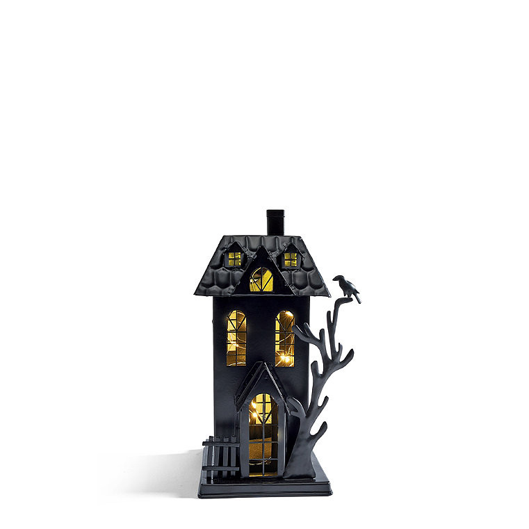 Pre-Lit Haunted Houses | Grandin Road | Grandin Road