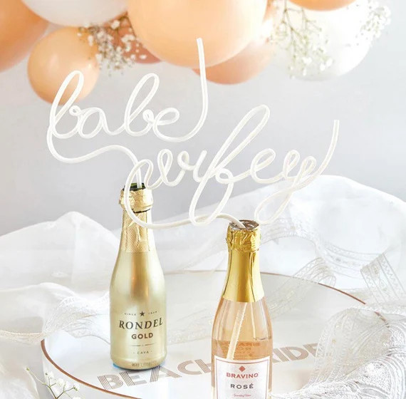 Babe straw/ wifey straw/ word straws | Etsy (US)