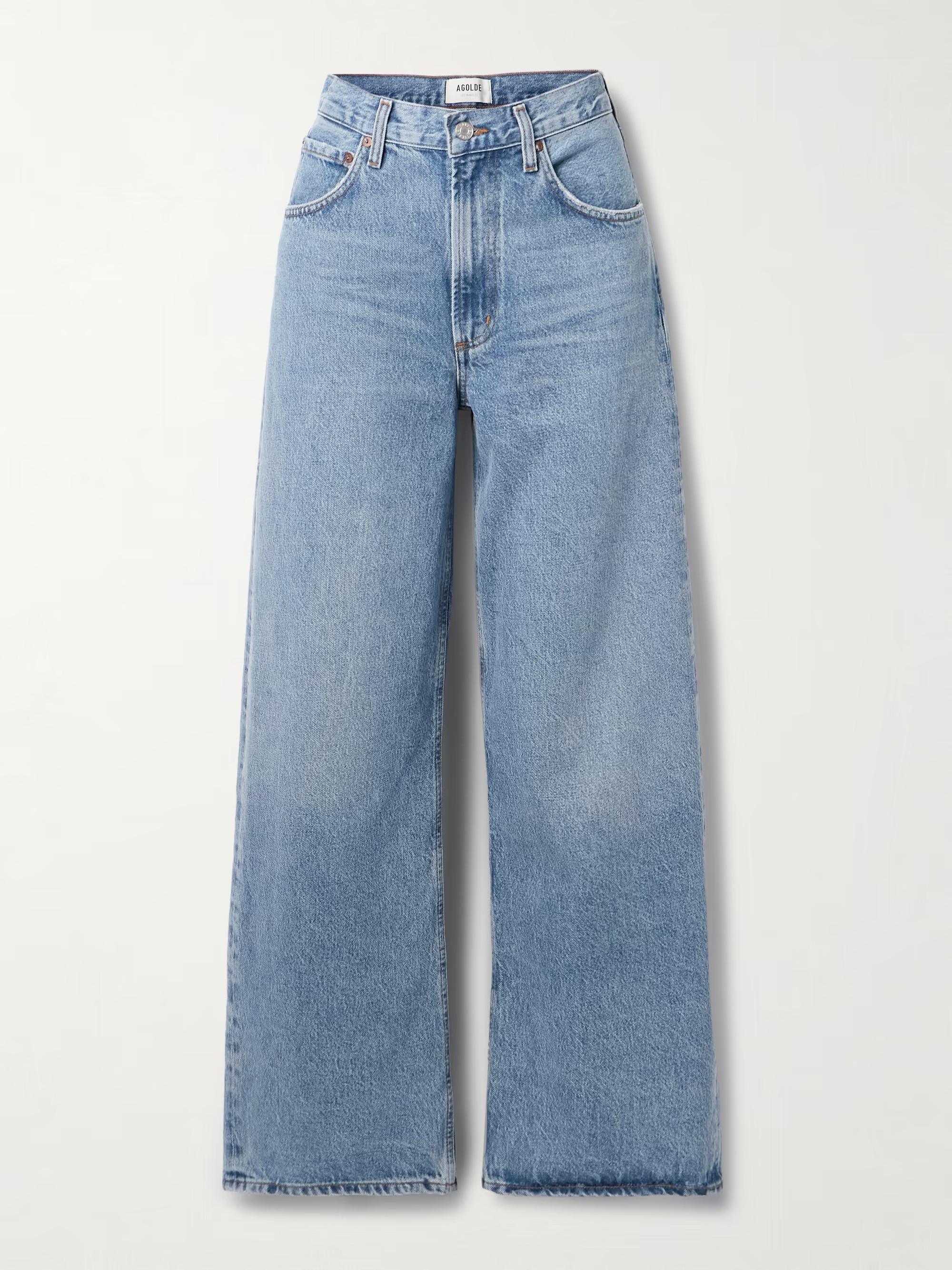 Low Curve mid-rise wide-leg jeans | NET-A-PORTER (US)