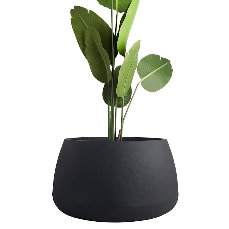 Japi Bios Black Outdoor Planter, Extra Large | At Home