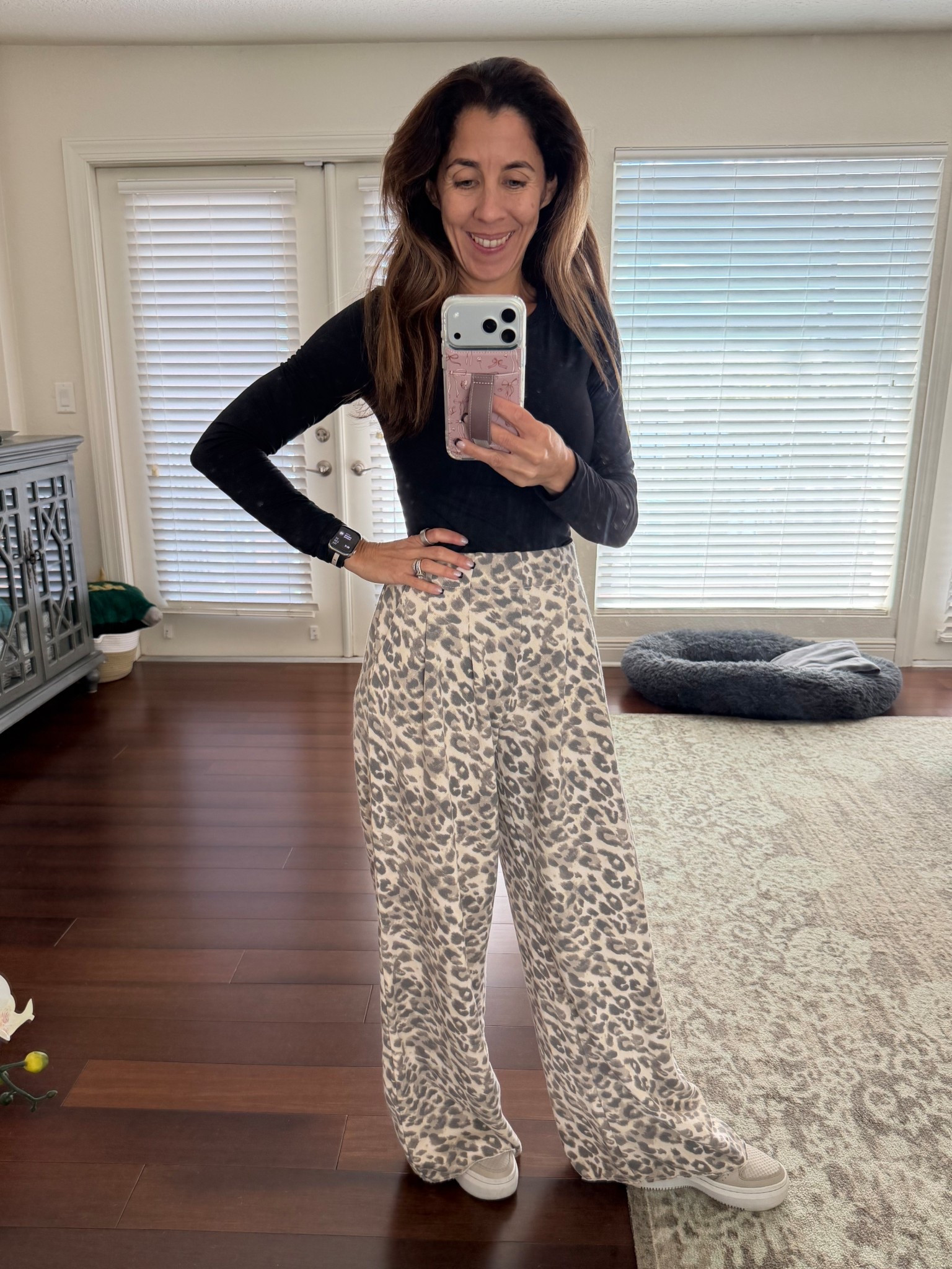 Comfortable and classy all at once. 🐆 