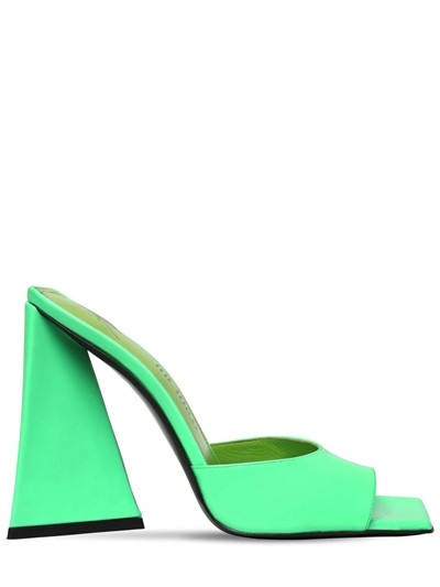 The Attico - 115mm devon patent leather mules - Neon Green | Luisaviaroma | Luisaviaroma