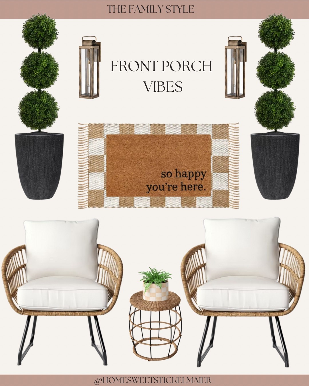 The weather is gorgeous and I’m getting excited to decorate our new front porch. Dreaming up all the ideas and excited to share my inspiration with you all 🤍

#LTKHome