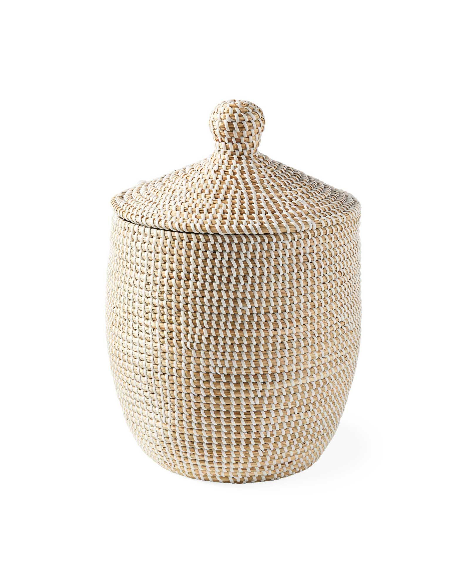 La Jolla Waste Bin | Serena and Lily