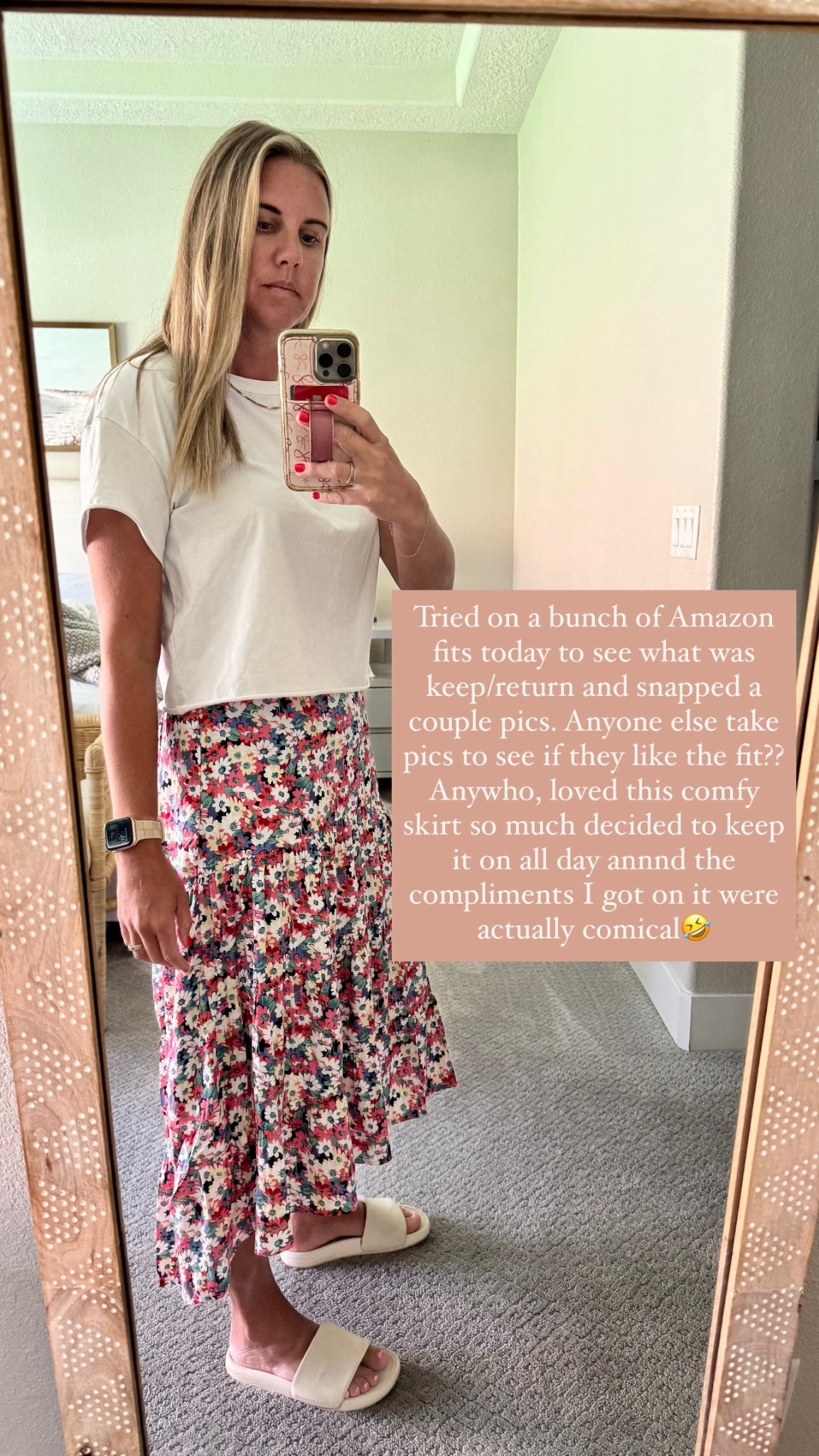 Between how comfy this skirt is to how many compliments I got wearing it...might just end up wearing this everyday the rest of summer/ into fall;)

#LTKFindsUnder50 #LTKStyleTip #LTKTravel