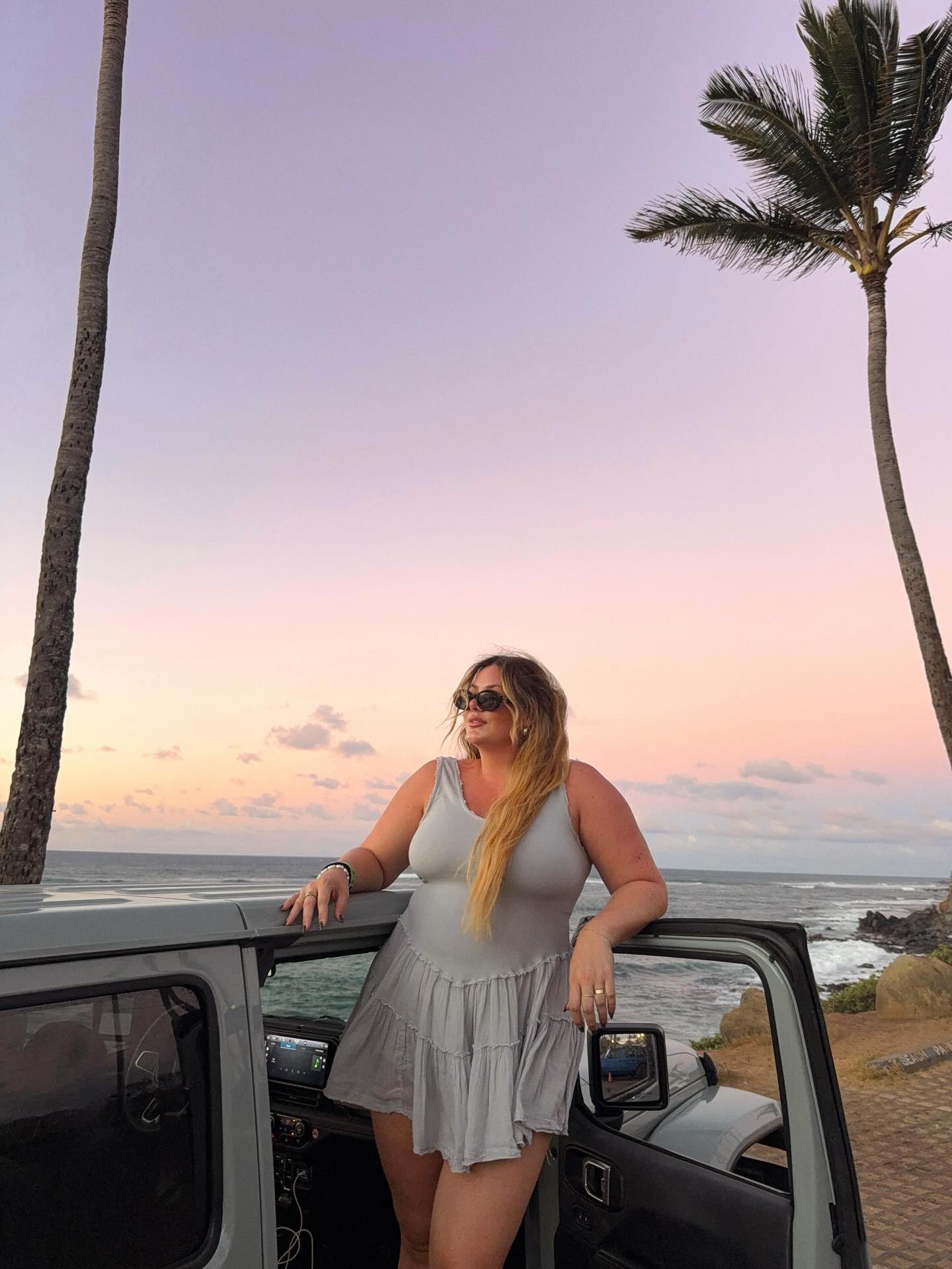 sunset of my dreams 🌅☀️🌺 wearing an xl in this dress!l and linking the amazon version as well that’s still in stock :) 

#LTKMidsize #LTKStyleTip #LTKTravel