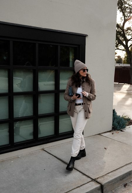 Neutral outfit featuring the Jenni Kayne farmhouse jacket (size small), use code ALYSSA15 for 15% off 

#LTKSeasonal