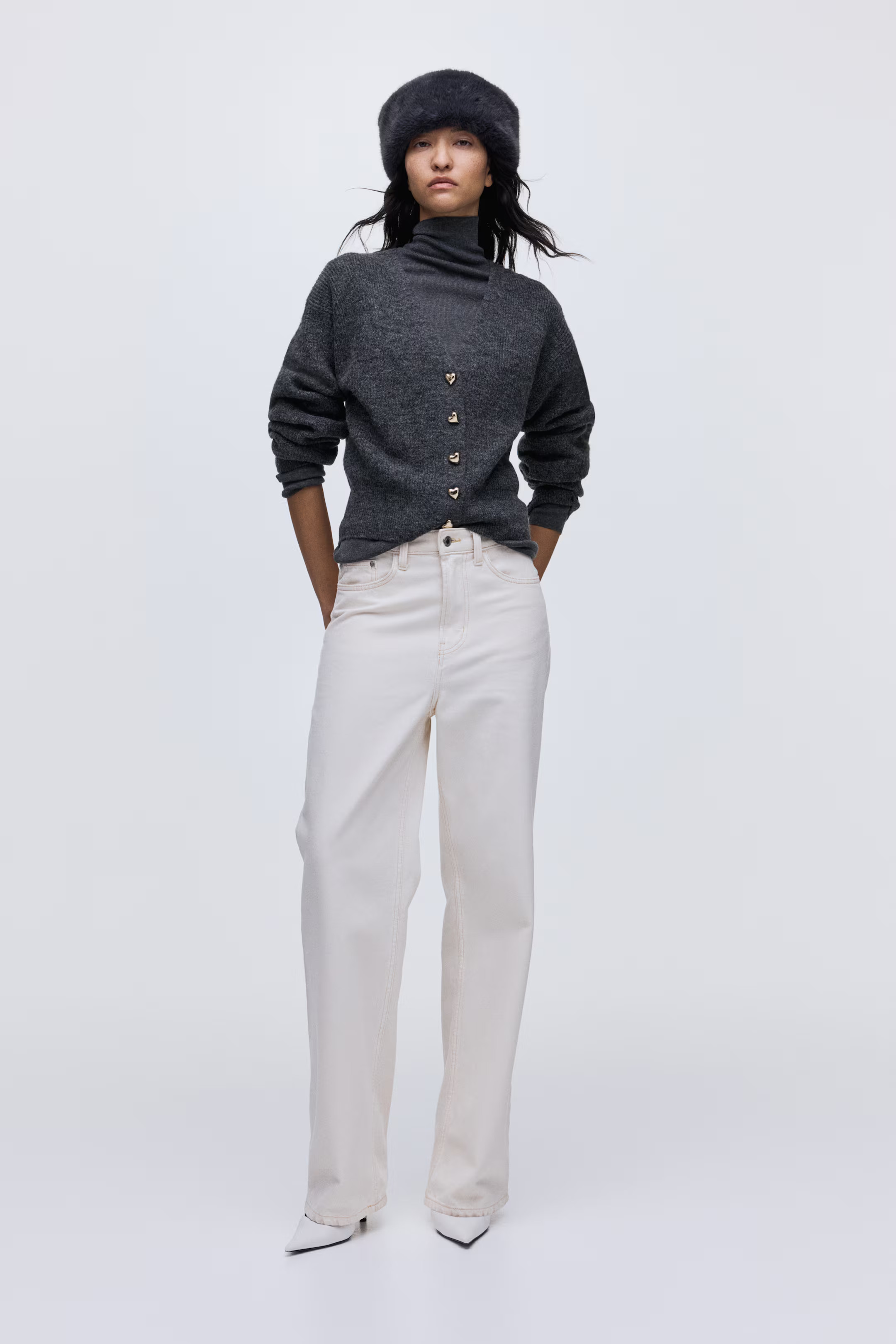 Rib-Knit Cardigan | H&M (US + CA)