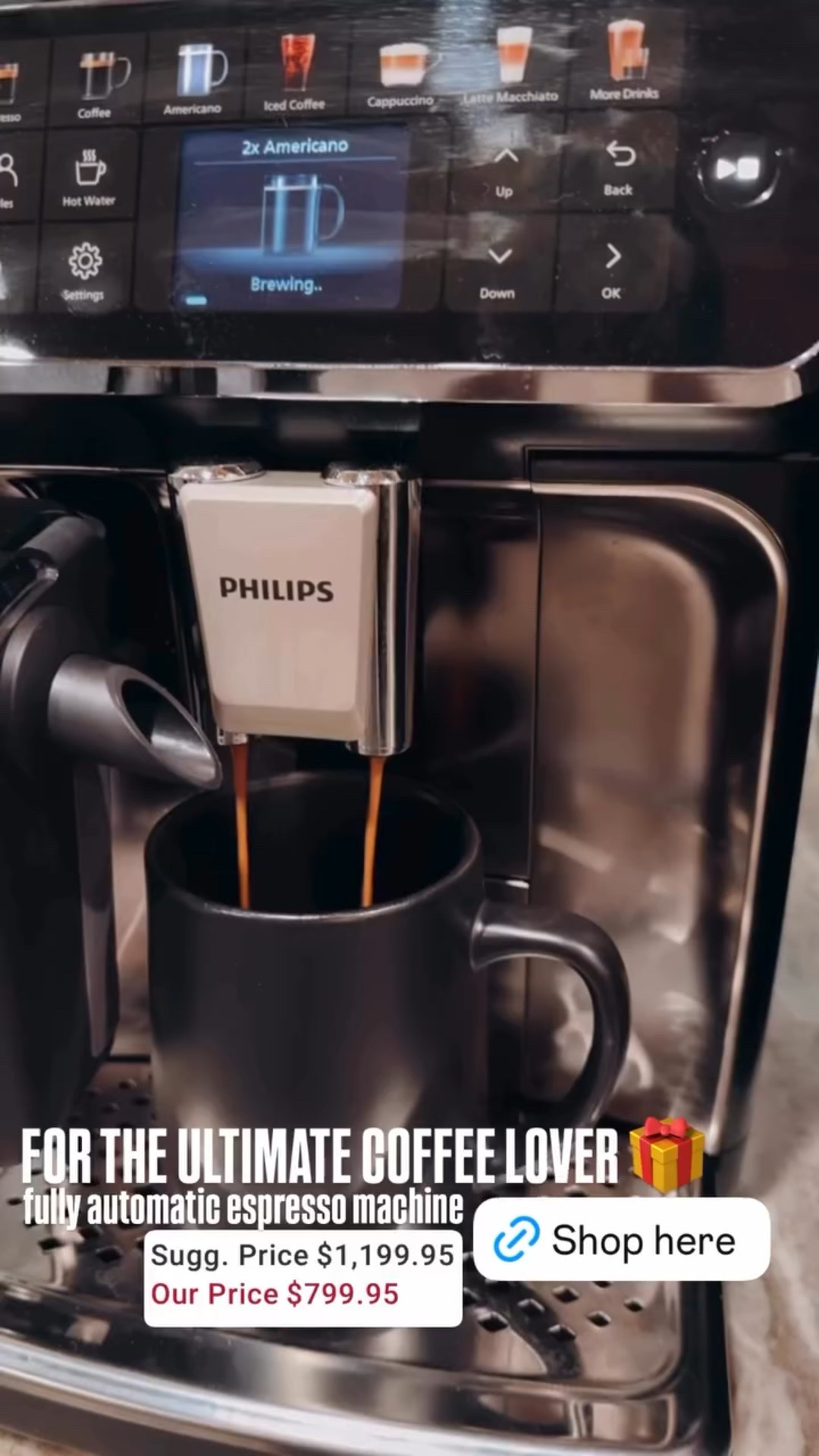 FOR THE ULTIMATE COFFEE LOVER 🎁 fully automatic espresso machine

#LTKCyberWeek #LTKfoodie #LTKGiftGuide