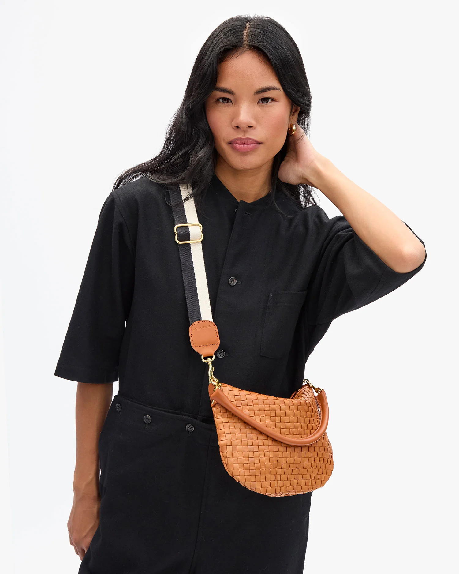 Adjustable Crossbody Strap | Clare V.