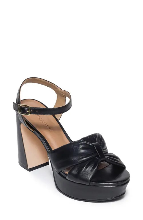 Bernardo Footwear Veronika Platform Sandal in Black at Nordstrom, Size 10 | Nordstrom