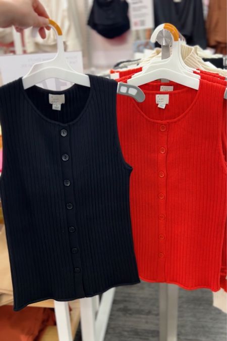 New button down sweater vest at Target

#LTKFindsUnder100 #LTKStyleTip #LTKFindsUnder50