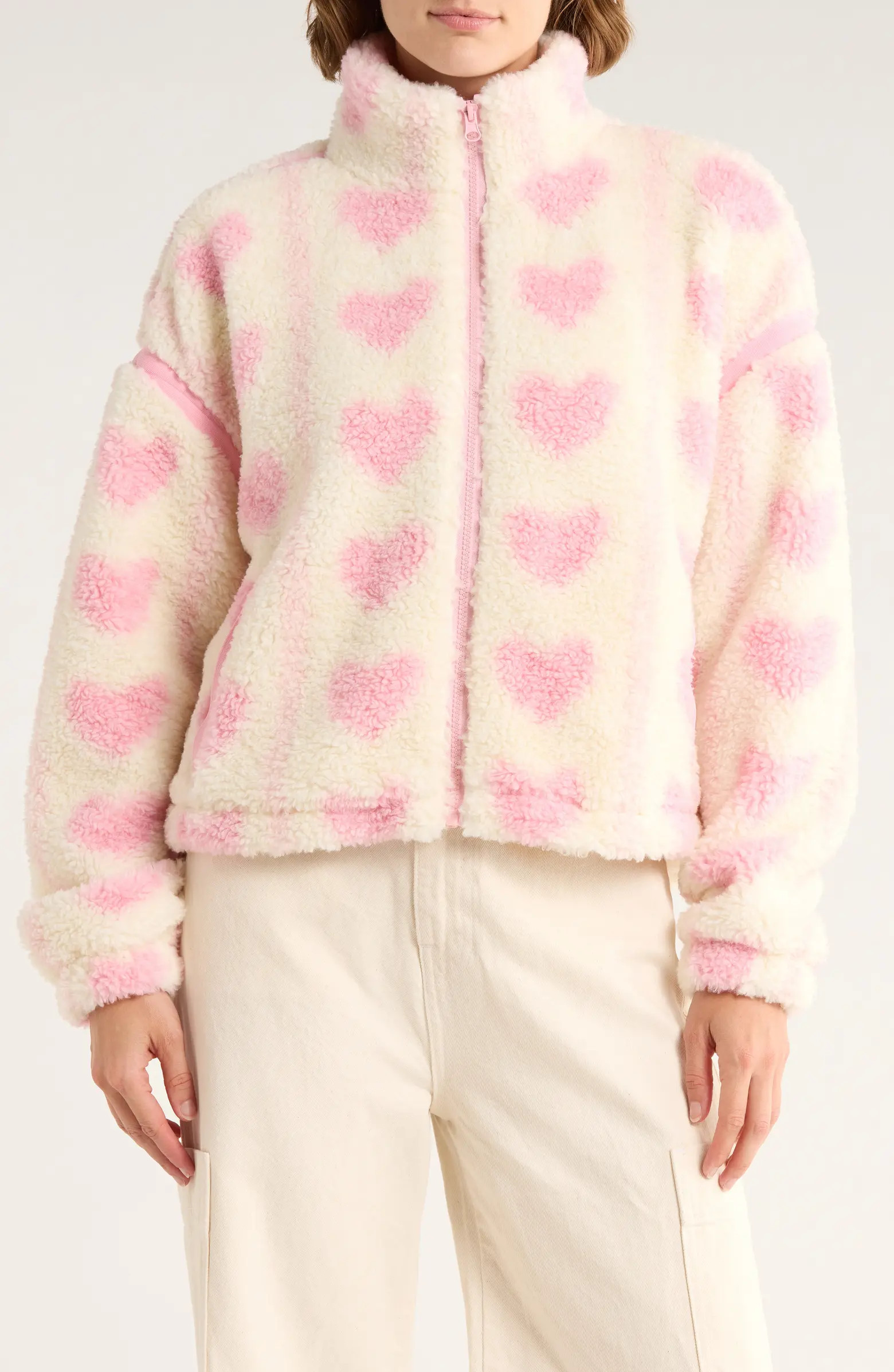 Thread & Supply Printed Faux Shearling Jacket | Nordstromrack | Nordstrom Rack