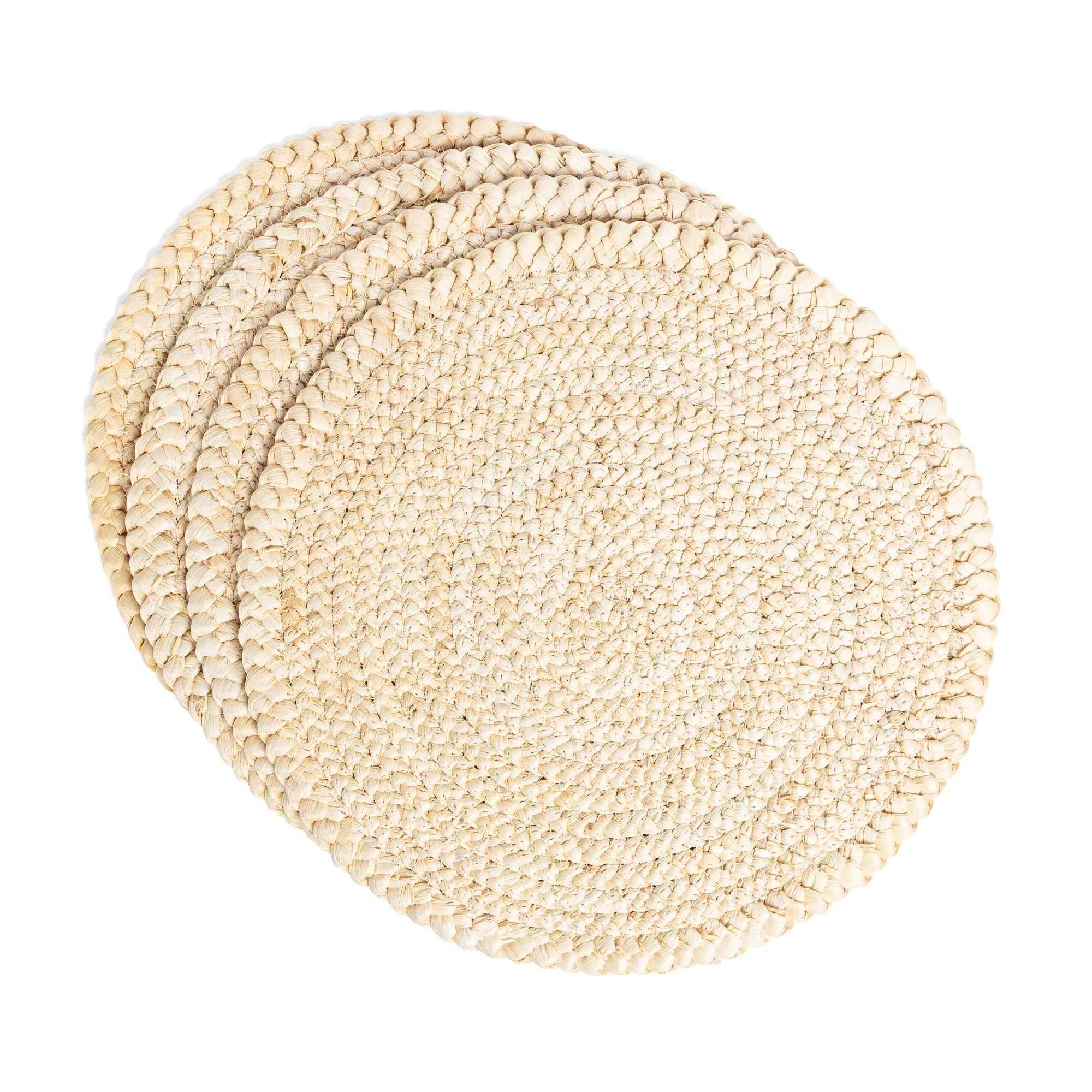 Over&Back Natural Fiber Woven Placemats, Set of 4 | Wayfair North America