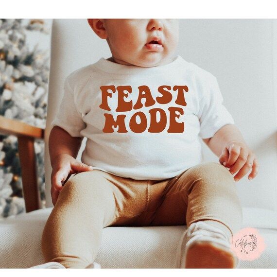 Feast Mode Onesie®  Boys Thanksgiving Onesie®  Fall Shirt - Etsy | Etsy (US)