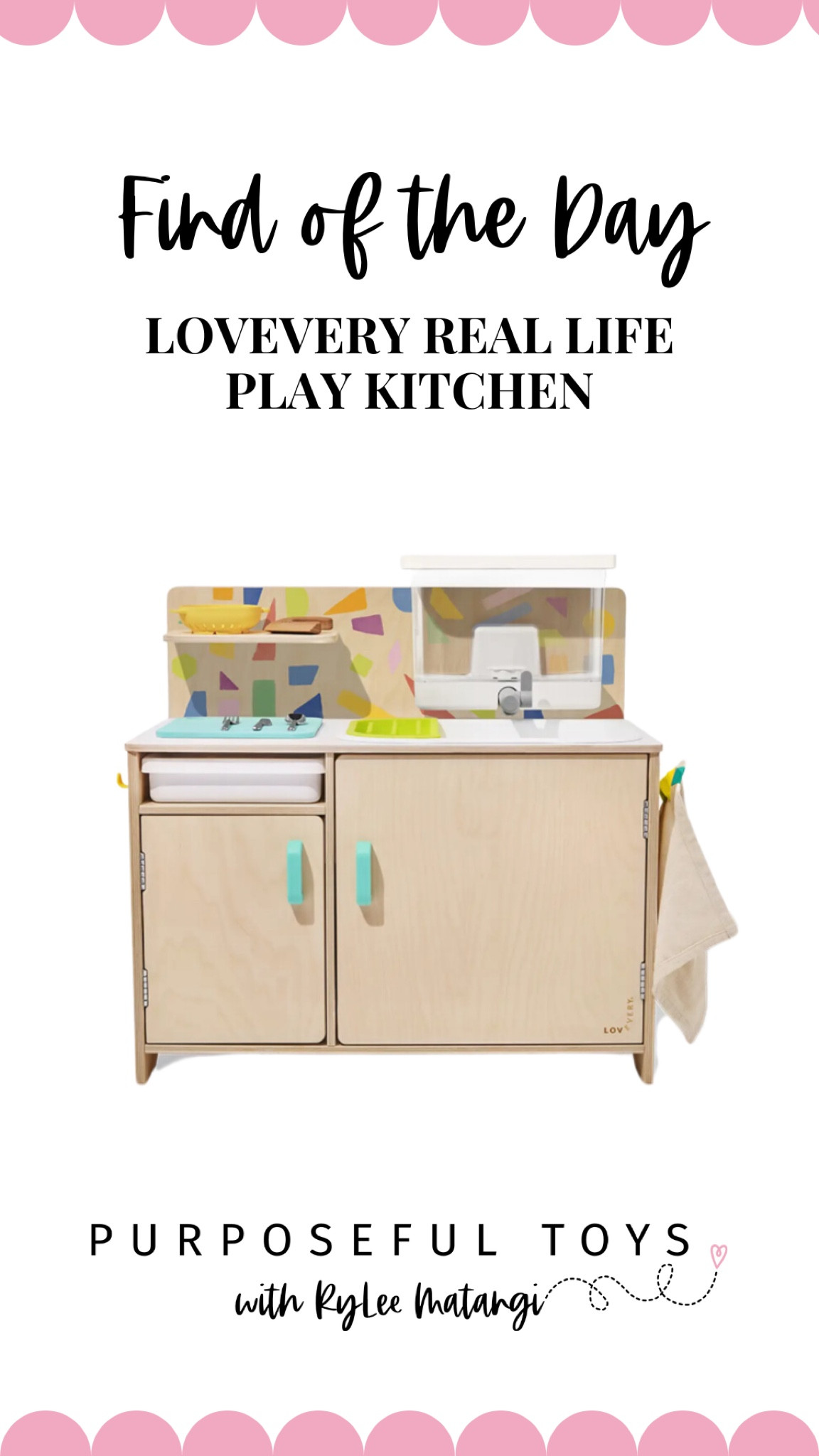 LOVEVERY’s NEW Real Life Play Kitchen is here and it’s SO good! 😍 Customize the backsplash and encourage real life skills with a working sink and 20+ accessories. You and your kids will LOVE this kitchen and all the play possibilities! 🙌🏼🎄🎁

#LTKKids #LTKCyberWeek #LTKGiftGuide