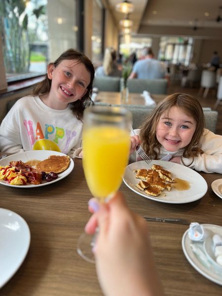 Mimosa and breakfast with the girls! 

#LTKkids #LTKtravel #LTKfamily