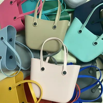 Portable Waterproof Tote Bags Toiletry Bag, Casual Outdoor Sports Handbag, EVA Beach Shopping Bag | Temu Affiliate Program