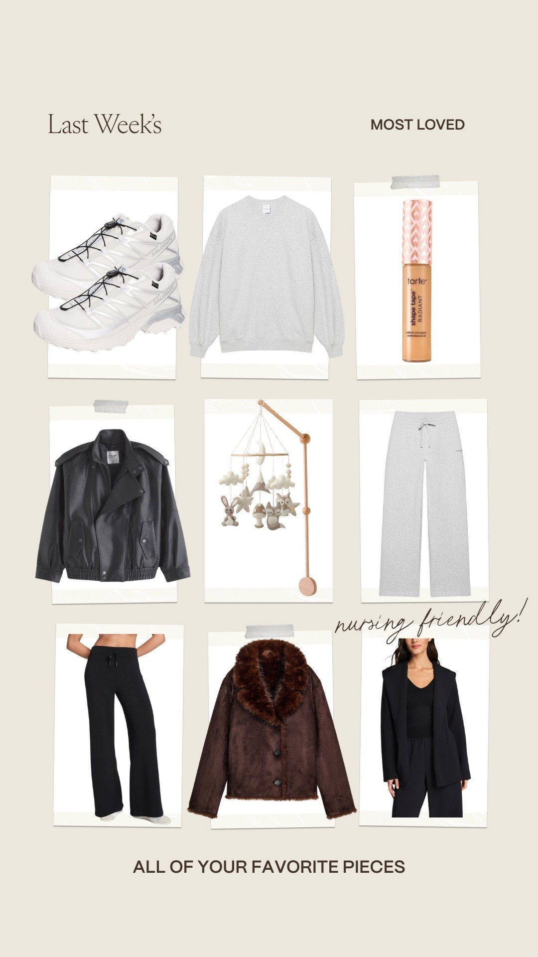 Your most loved last week 🤩


Beauty faves 
Makeup faves
Winter outfit 
Winter fashion
Comfy outfit 
Casual outfit 


#LTKootd #LTKSeasonal #LTKBeauty