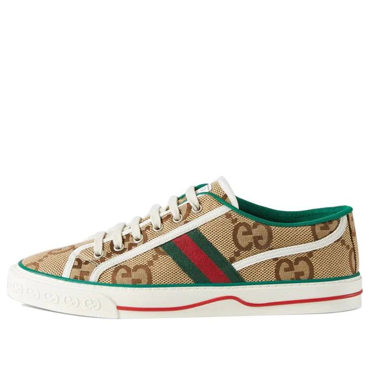 Gucci Tennis 1977 Shoes 'Beige Red Green' 677651-UKO70-2584 | KICKS CREW