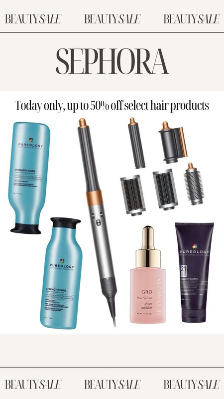 Sephora sale alert! Today only, up to 50% off select hair products

#LTKsalealert #LTKbeauty