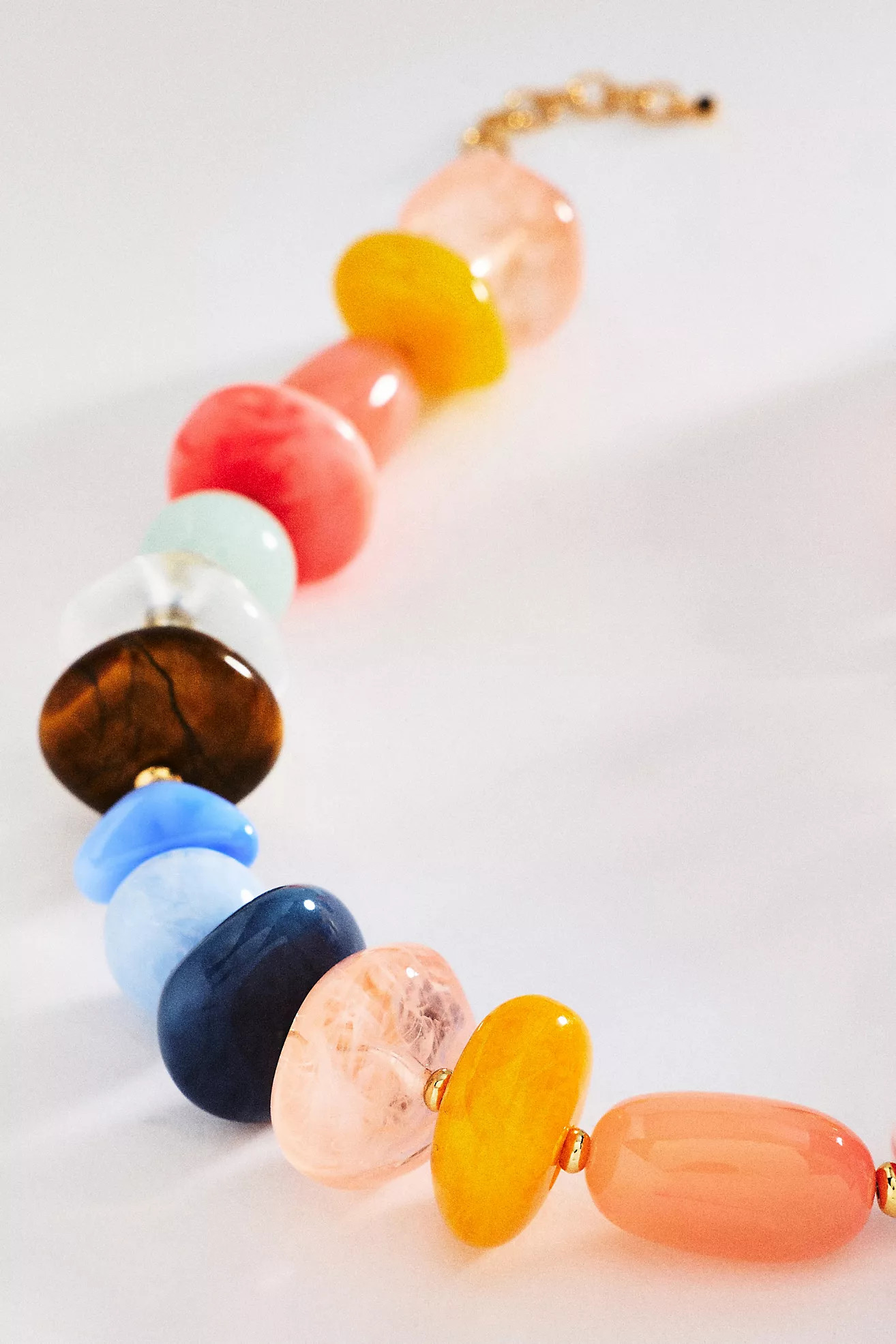 Vibrant Mixed Stone Necklace | Anthropologie (US)