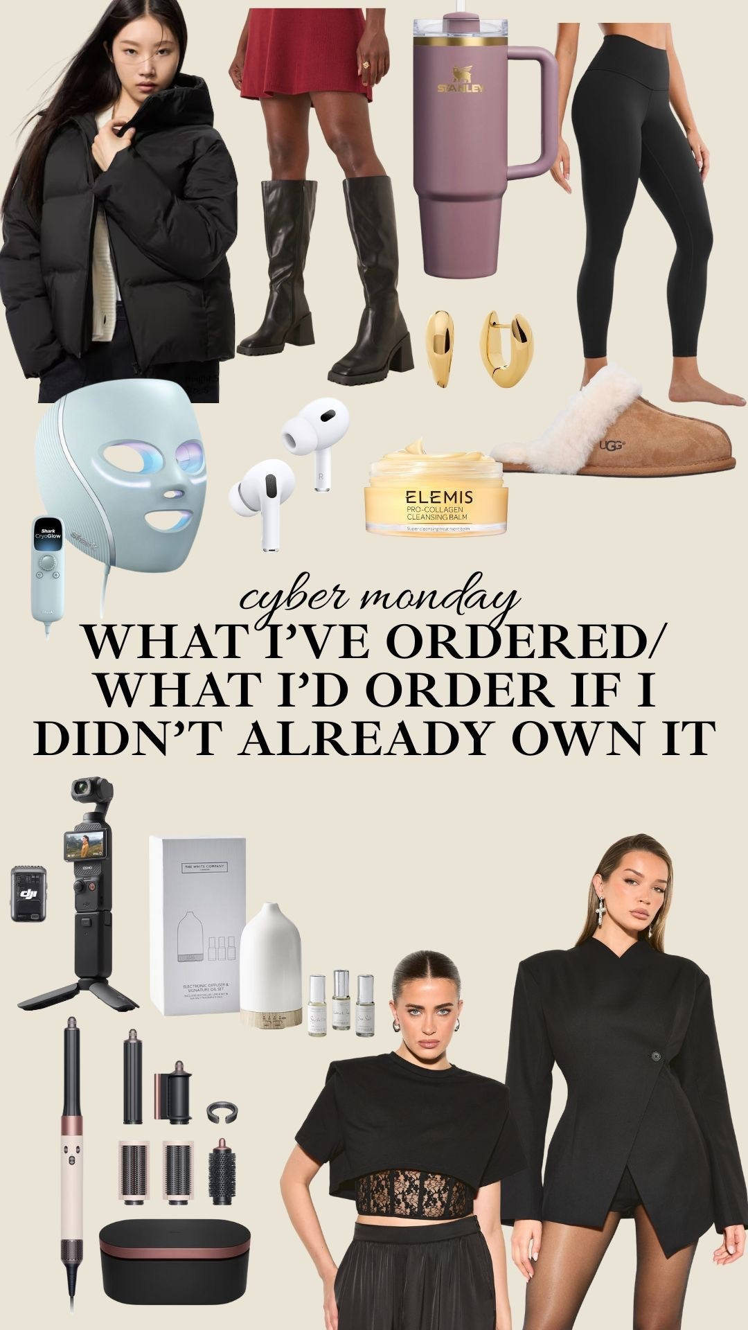 What I’ve spent my money on during the deals/ what I would spend my money on if I didn’t already own it ❤️❤️

#LTKGiftGuide #LTKMidsize #LTKCyberWeek