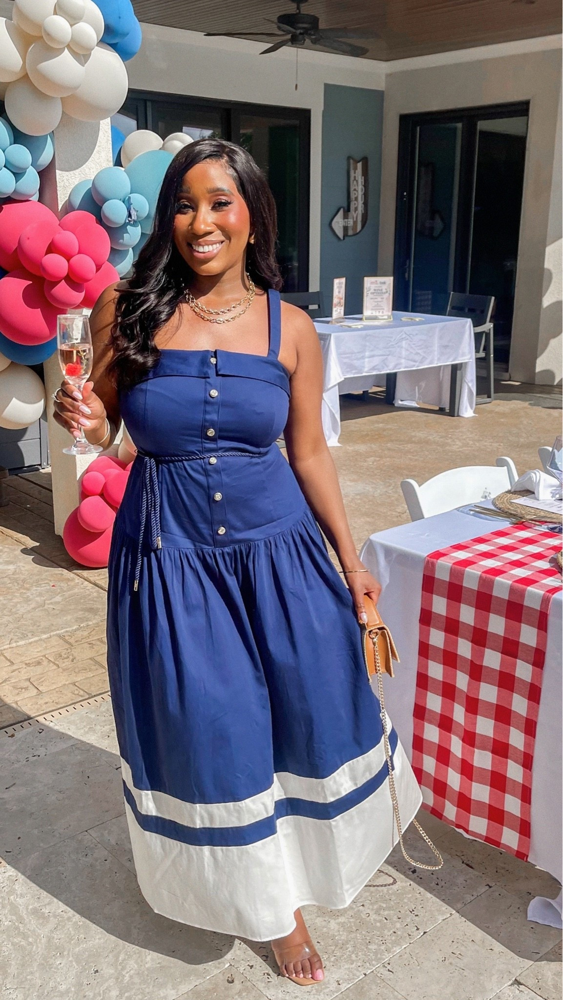 The summer party dress! Wearing a size 6. 

OOTD, summer, summer dresses, summer style, Belk

#LTKootd #LTKSeasonal