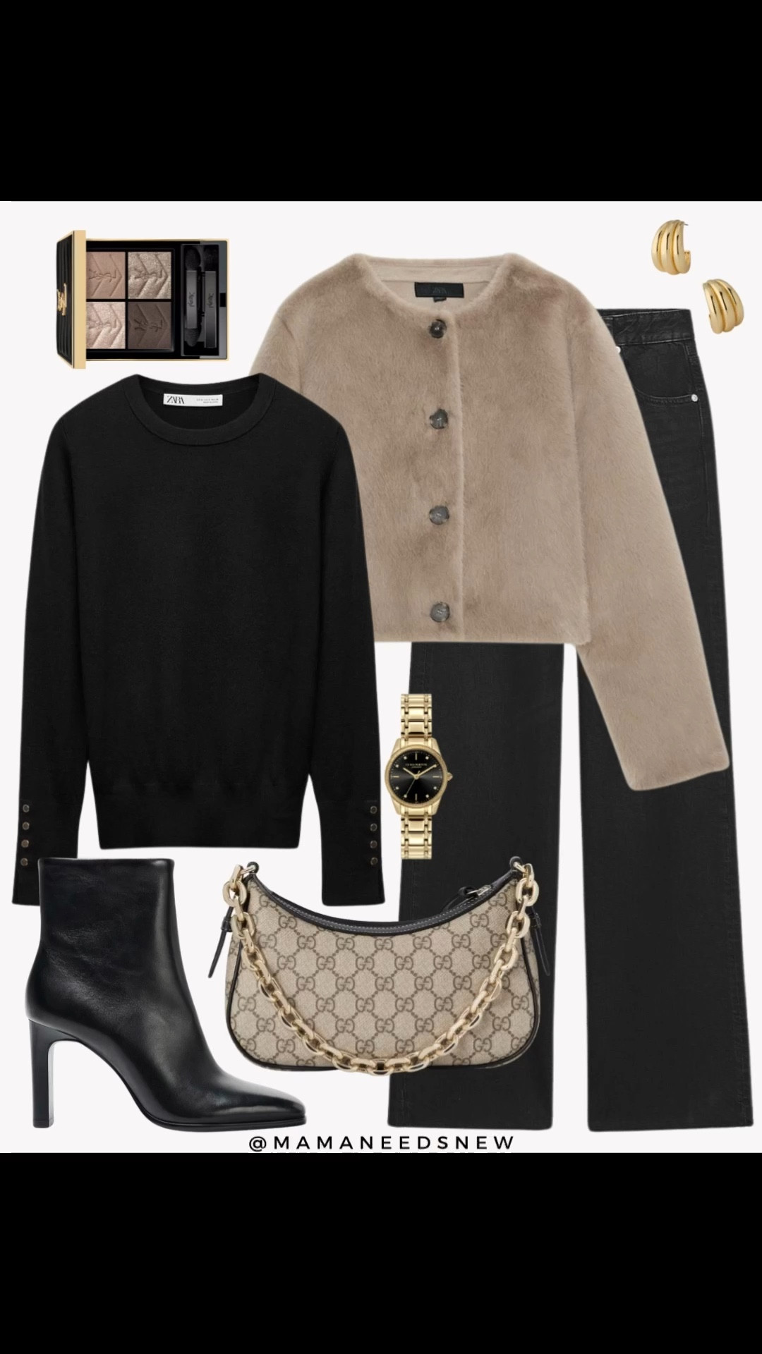 Four fall outfits with a faux fur jacket from casual daytime to date night / girls night 🖤🍂

*For any items not tagged here please refer to the individual posts for full details*

#LTKSaleAlert #LTKStyleTip #LTKItBag