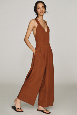 Cutout Apron Jumpsuit | Anthropologie (US)
