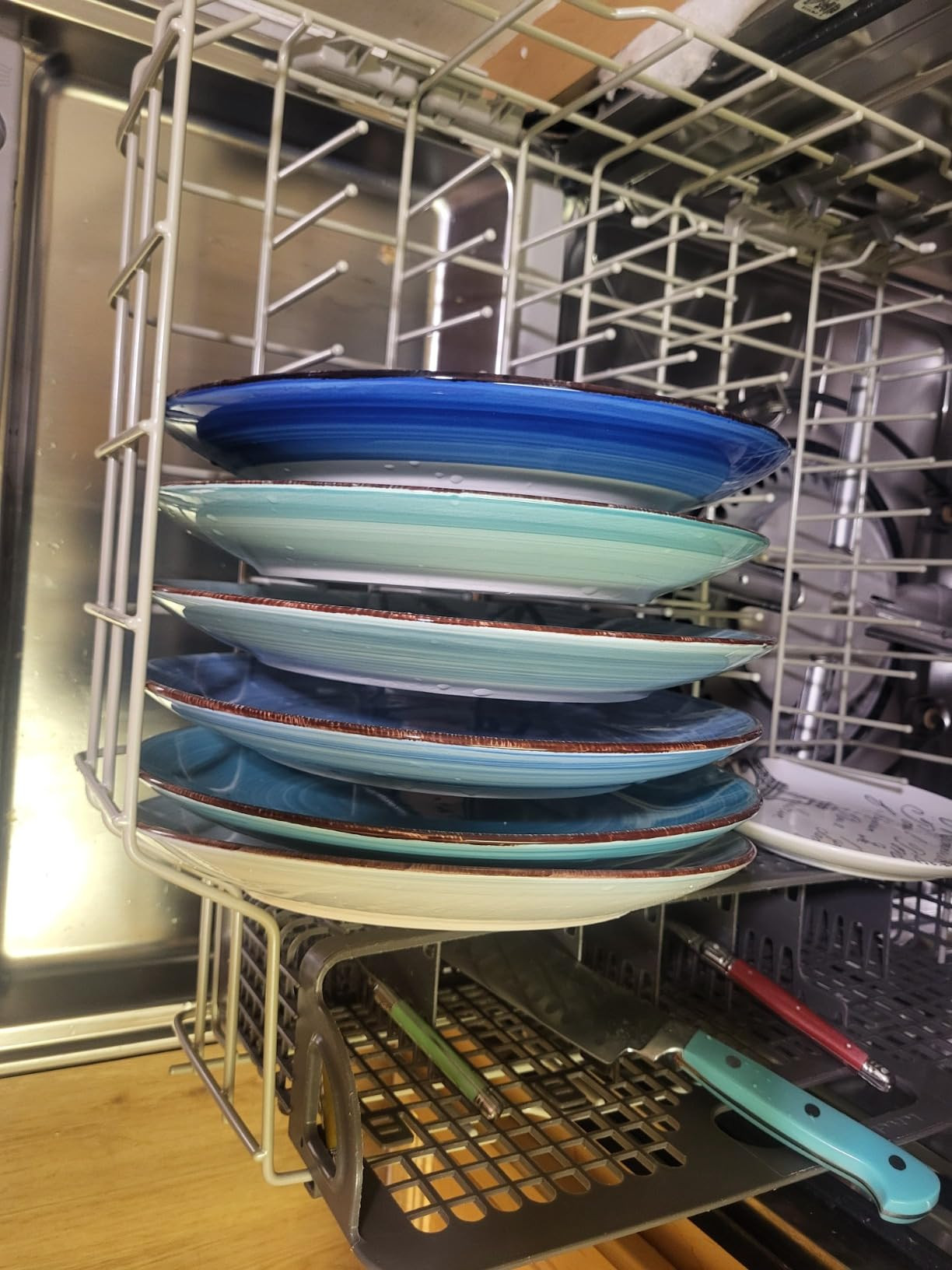 vancasso Bonita Dinner Plates, 10.5 Inch Ceramic Plates, Microwave, Oven and Dishwasher Safe Plat... | Amazon (US)