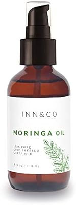 Inn&Co Highest Quality Organic Moringa Oil - 4 fl Oz - 100% Pure, Undiluted, Cold Pressed, And Un... | Amazon (US)