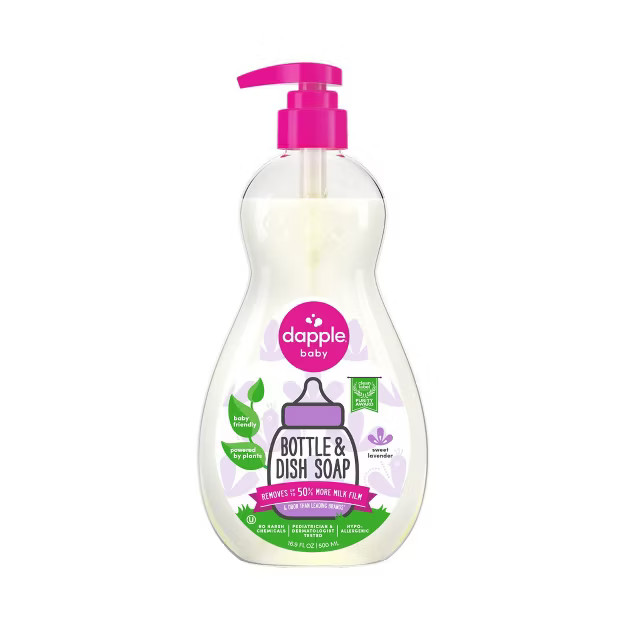 Dapple Baby Bottle & Dish Soap - Sweet Lavender - 16.9 fl oz | Target
