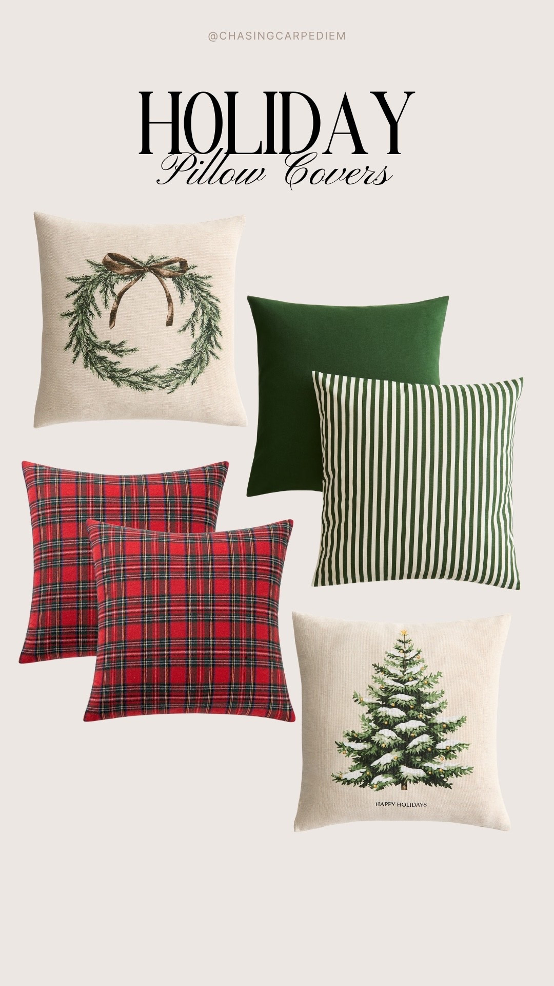 Highly recommend buying pillow covers vs buying brand new pillows, HM HOLIDAY has some very good options — and they’re affordable! 🎄✨

#LTKHoliday #LTKCyberWeek #LTKGiftGuide