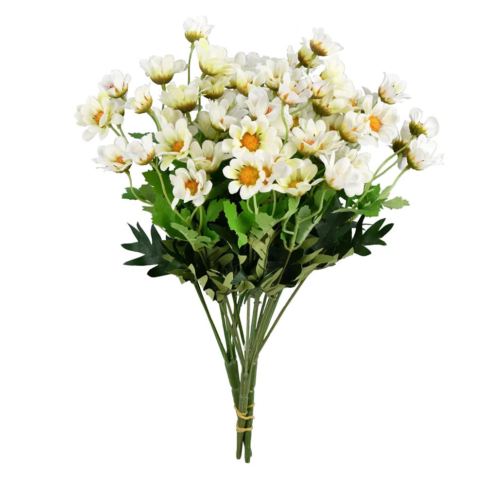 14.5" Artificial Wild Daisy Bush | Wayfair North America