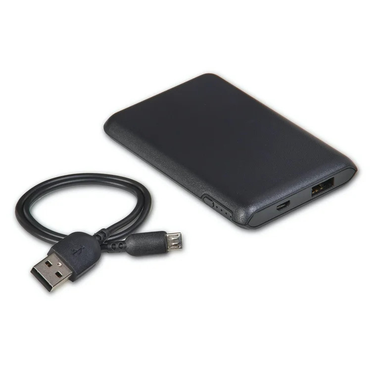 onn. Portable Battery, 4k mAh, Black | Walmart (US)