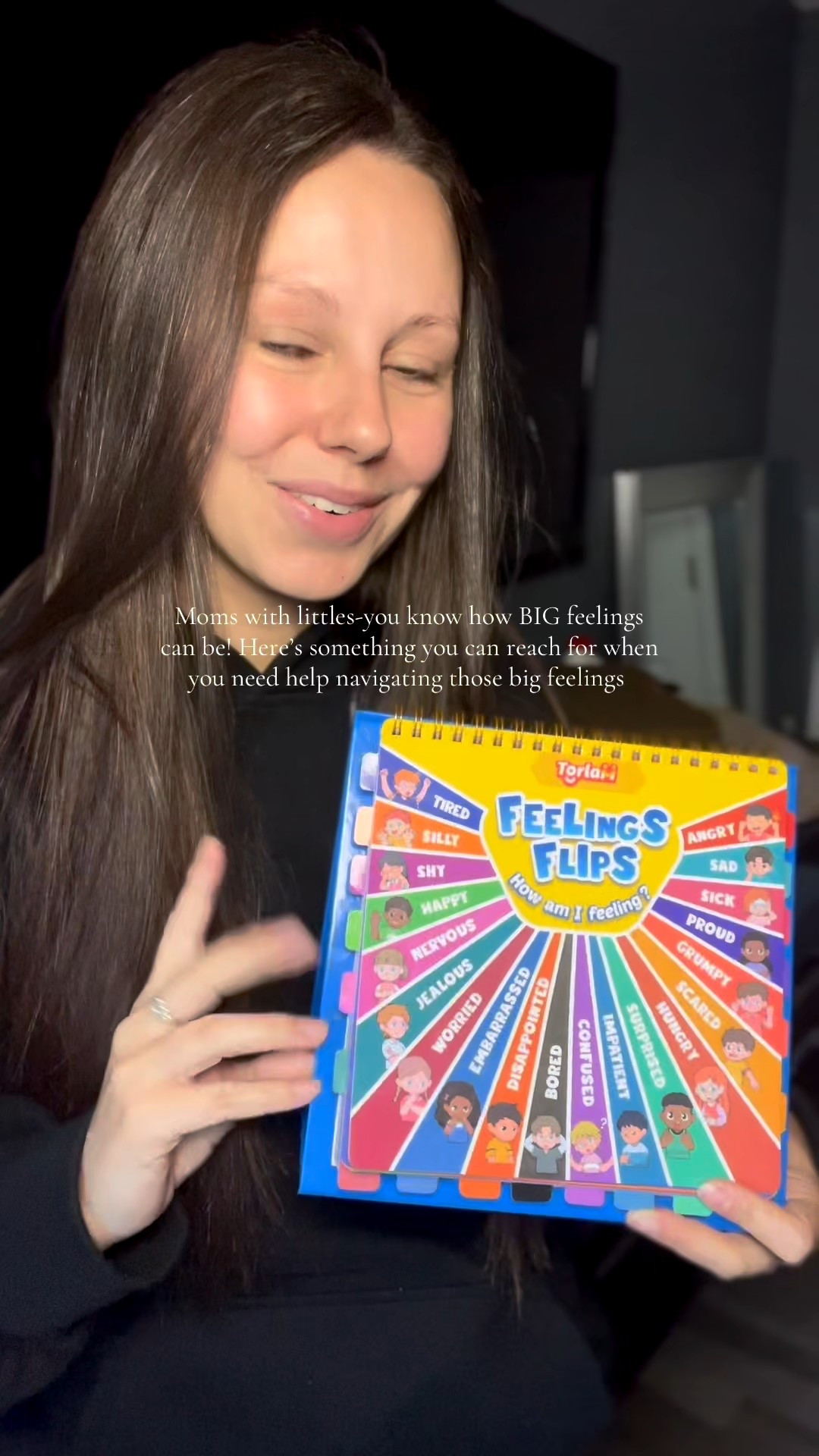 This feelings flip book is an incredible visual tool for teaching little kids about big feelings. It can help you navigate through a tantrum together and help your child express themselves! 

#LTKKids #LTKmomlife #LTKFindsUnder50