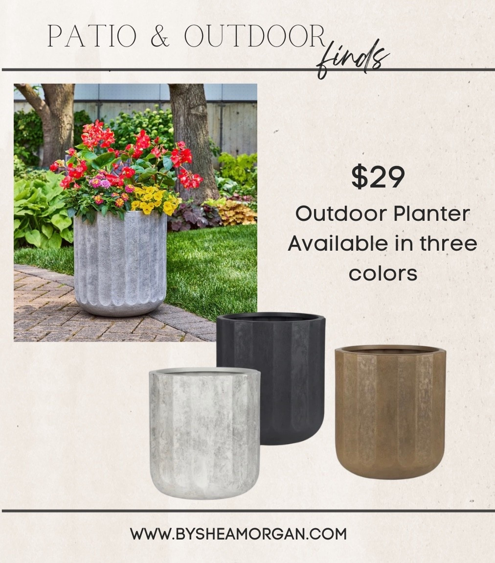 Walmart outdoor planters 