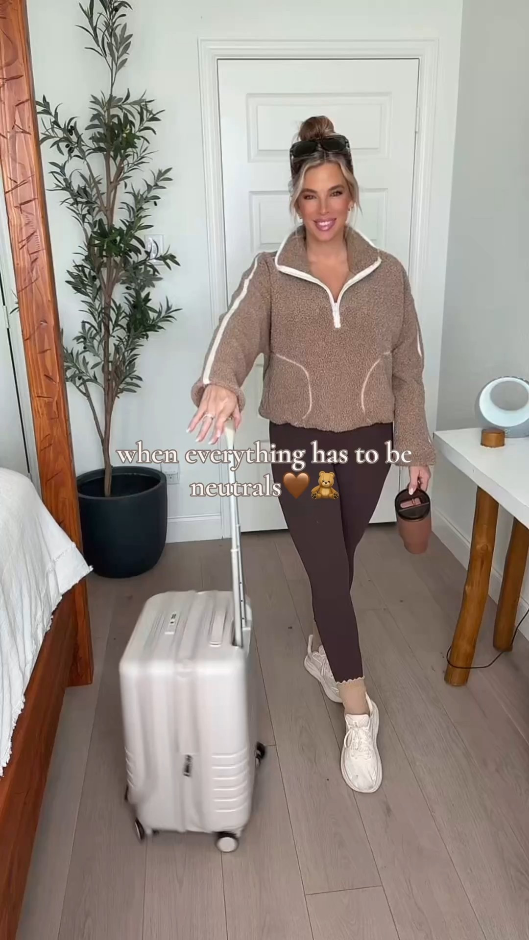 Carryon goals 🙌🏼 ✈️ because function and fashion should always fit in the overhead bin! 

Mention “BAG” for details! 🔗 

Carryon suitcase, travel essentials, hardshell suitcase, neutral aesthetic, vacation must have, #travelessentials #vacationready #neutralstyling 

#LTKFindsUnder100 #LTKHome #LTKTravel