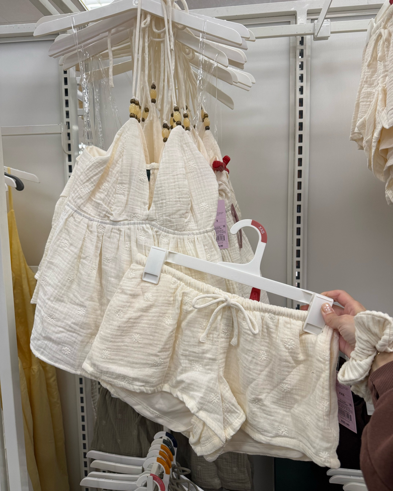 Embroidered gauze halter and shorts. Comes in 3 colors!

#LTKootd #LTKgrwm #LTKmomlife