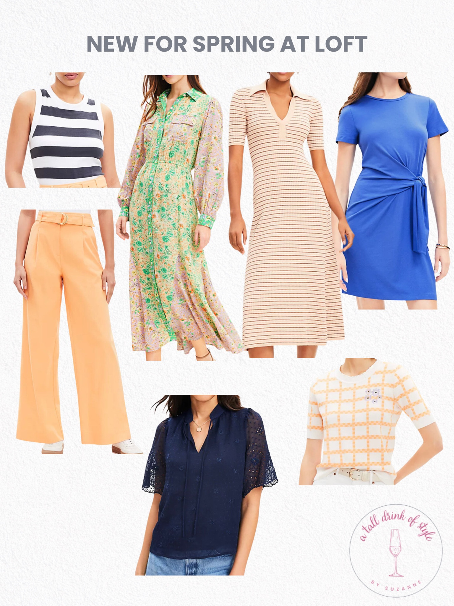 New spring and summer at Loft
Trousers, tee shirt dress, floral dress, shirt dress, stripes

fashion for women over 50, tall fashion, smart casual, work outfit, workwear, timeless classic outfits, timeless classic style, classic fashion, jeans, date night outfit, dress, spring outfit

spring dress, spring outfit, spring fashion, spring outfit ideas, spring outfits, cute spring outfits, spring outfit, spring fashion,

summer style, summer wedding guest, white dress, sandals, summer outfit, summer fashion, summer outfit ideas, summer concert outfit, 

#LTKworkwear #LTKover40 #LTKfindsunder100