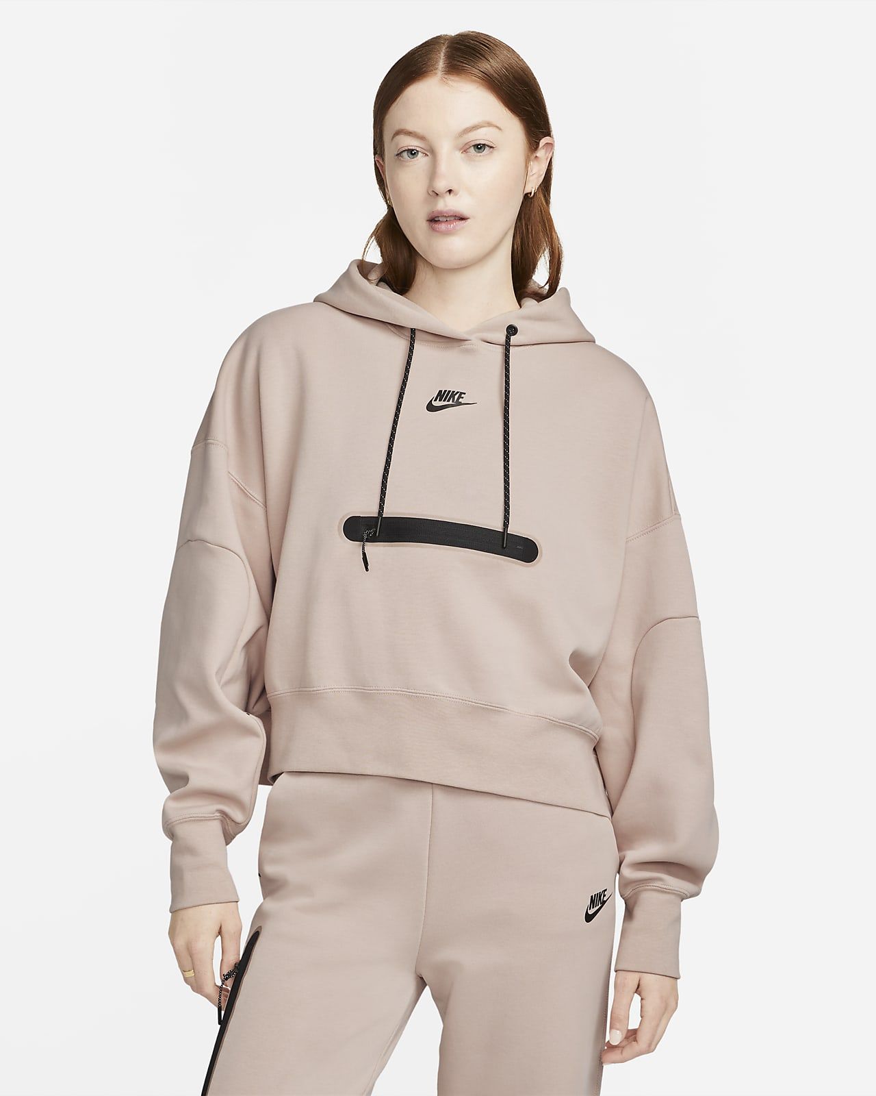Women's Over-Oversized Crop Pullover Hoodie | Nike (CA)