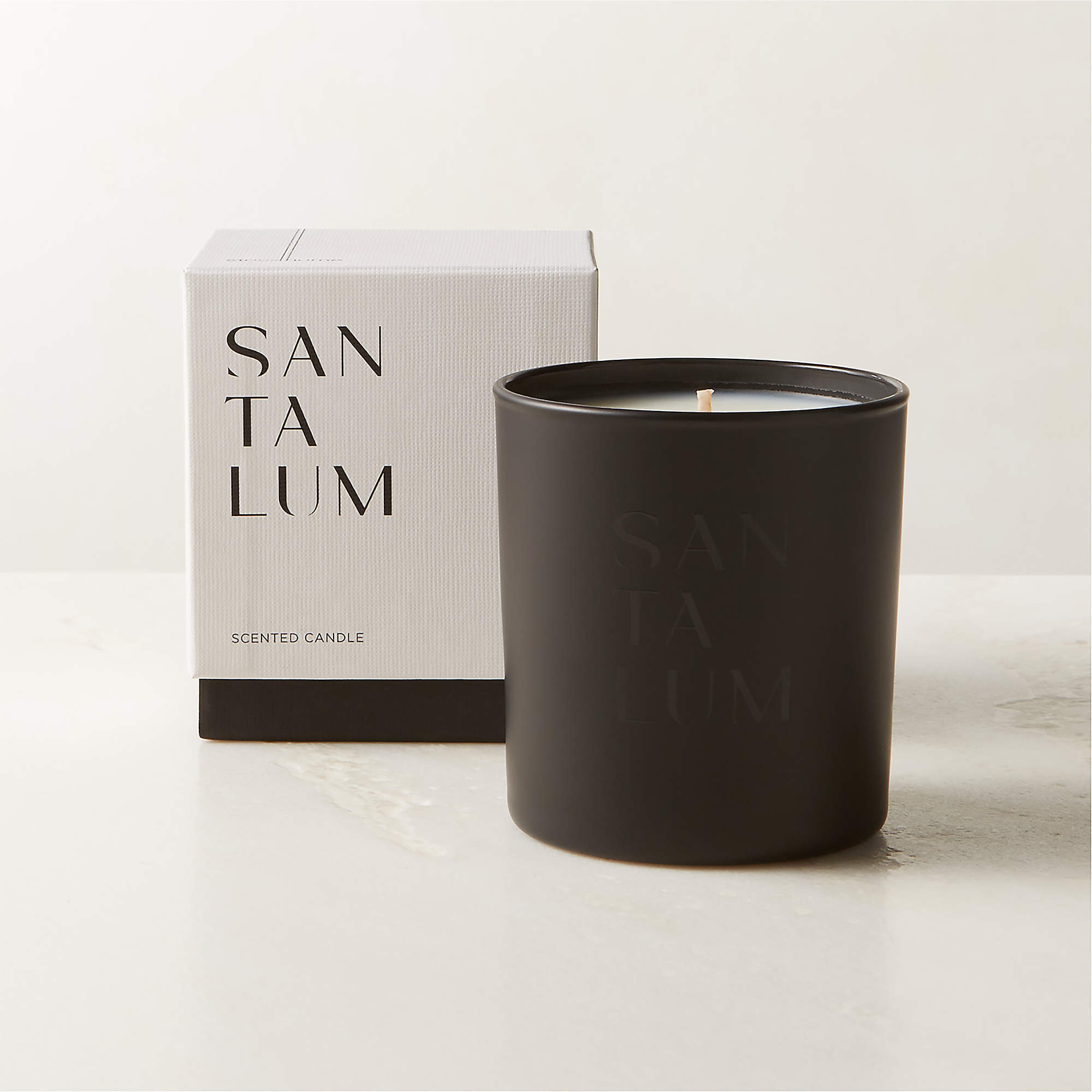 Stockhome Palo Santo Scented Candle 8oz + Reviews | CB2 | CB2
