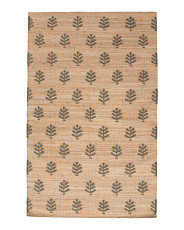 5x8 Wool And Jute Blend Hand Woven Area Rug | Marshalls